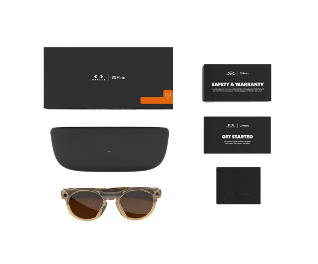 Смарт-окуляри Oakley Meta HSTN - Light Curry Frame / Clear to Brown Transitions Lenses (OW8002-0851)